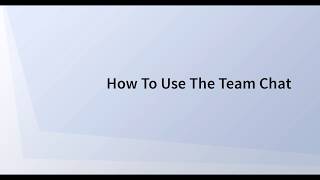 Team Chats in SWELLEnterprise