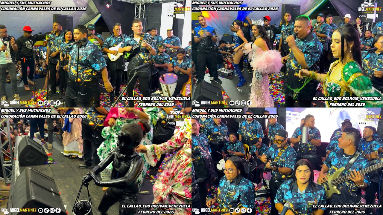 MIGUEL Y SUS MUCHACHOS CORONACIÓN CARNAVALES DE EL CALLAO 2026