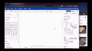 Drag and drop images to your draw.io canvas from any browser window