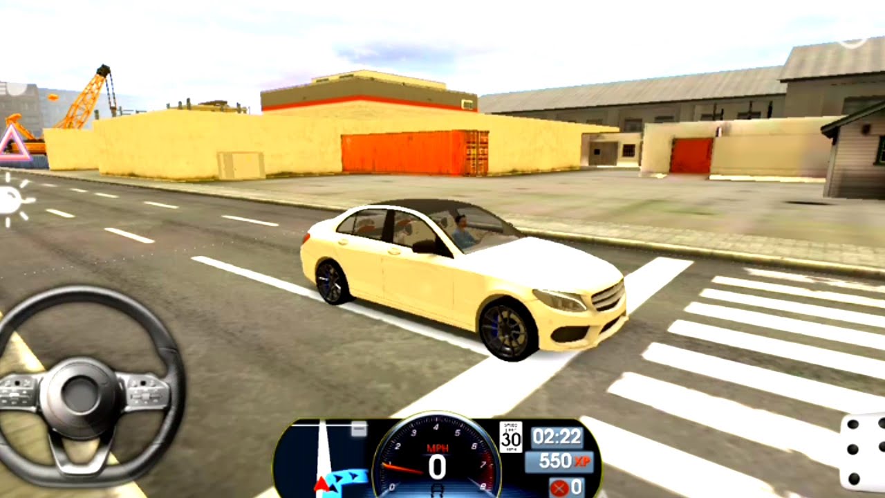 Mercedes C Class Drive On Sydney Roads - Driving School Sim 2020 - Gameplay Android , IOS