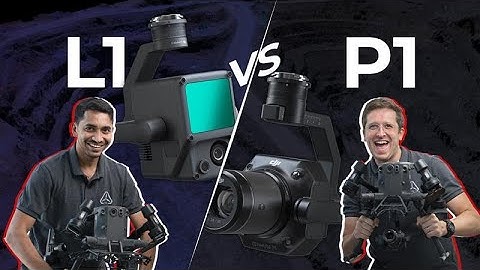 DJI Zenmuse L1 v/s DJI Zenmuse P1 - LiDAR v/s Photogrammetry - What
