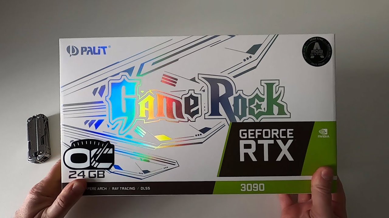 Palit Game Rock RTX 3090 OC *REAL* Unboxing in English