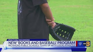 Richmond students step up to the plate in 'Books and Baseball' program