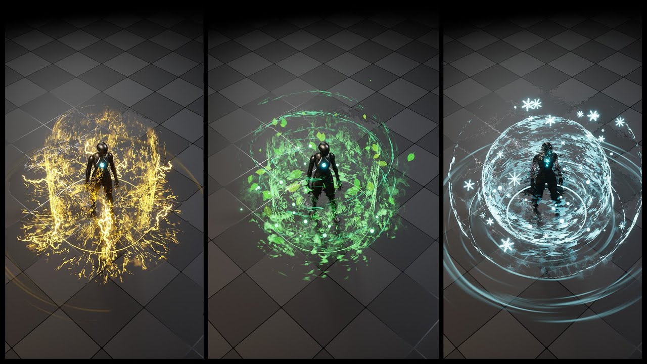 Magic Shields Niagara [MAP] - YouTube