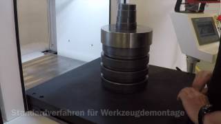 Strecon Werkzeugmontagepresse