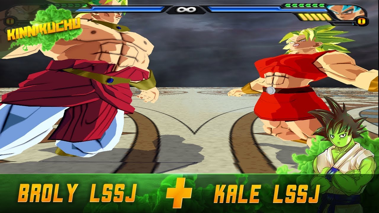 Broly and Kale Fusion Super Legendary Saiyan TRANSformation DBZ Tenkaichi 3 (MOD) YouTube
