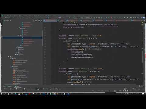 9-socket.io chat app using android