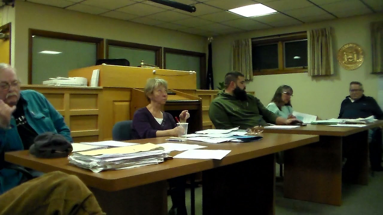 10/19/21 Cohocton Town Board Meeting 7, Steuben County, NY YouTube