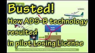 Busted and revoked pilot license from inoperative ADSB technology