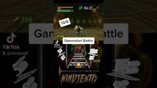 Ganondorf Battle from The Legend of Zelda: Ocarina of Time Metal Clone Hero Custom Chart #shorts
