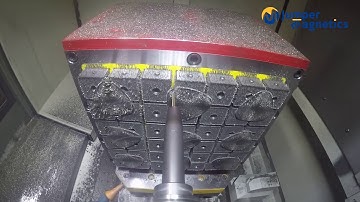 Horizontal HPEM magnetic table for milling and drilling