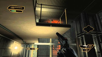 Deus Ex: Human Revolution DC - The Missing Link: Choices Choices: Escape Elevator Hatch, 3 Soldiers