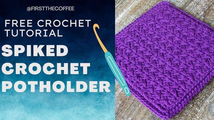 How to Crochet the Zig Zag Stitch Potholder (PGCAL2023) - This