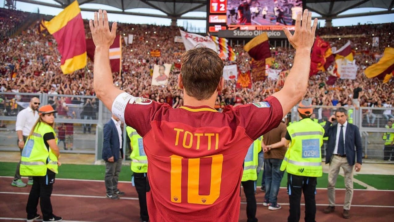 Most Emotional Farewell | Totti | AS Roma Legend