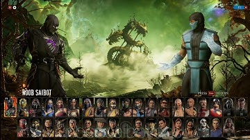 Mortal Komabt 1 - Noob Saibot vs Sub-Zero(UMK3) Very Hard