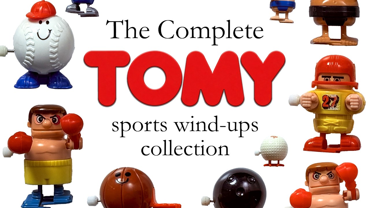 All 7 Tomy Sports Set Games Together at Last - YouTube