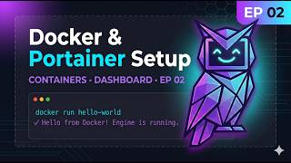 Install Docker & Portainer on Ubuntu | Homelab EP 02
