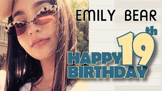 Emily Bear - Happy 19th Birthday