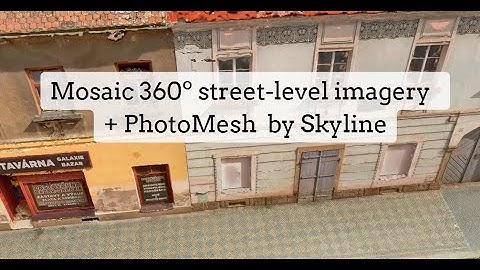 Enhancing 3D Reconstructions with Combined Ground and Aerial Imagery [Mosaic 360 Cameras + Skyline]