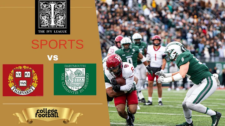Ivy League Football's BIGGEST Rivalry Harvard vs Dartmouth 2024