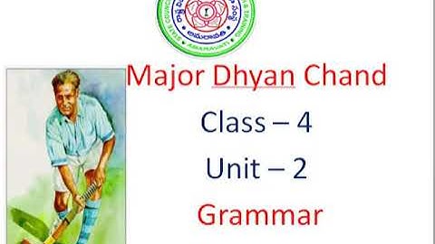 AP DSC/TET Major Dhyan Chand  Grammar Pronouns Unit 2 Class4