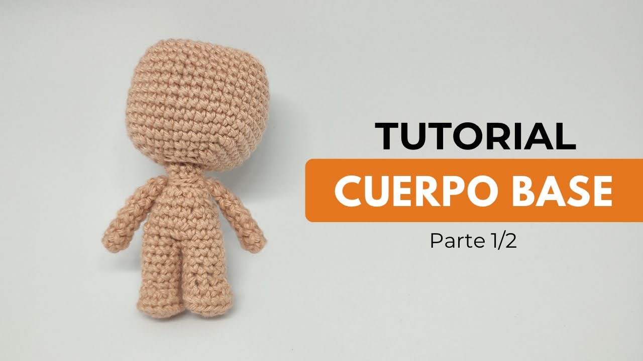 Como hacer un CUERPO BASE para amigurumis estilo FUNKO POP 🎯 PARTE 1/2