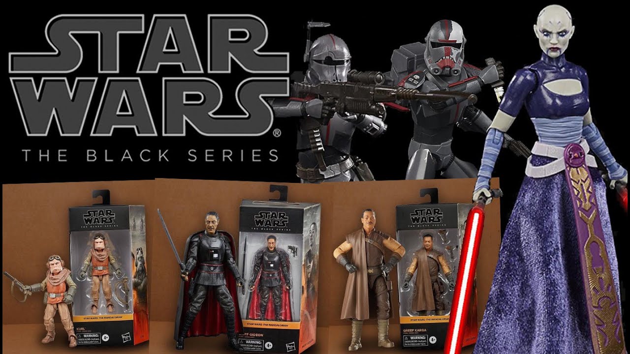 NEW BLACK SERIES!!! - FAN FIRST FRIDAY REVEALS AND LEAKED MANDALORIAN FIGURES