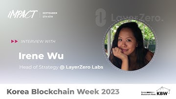 Exclusive Interview with LAYERZERO Head of Strategy Irene Wu | KBW2023