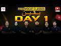 FREE MDCAT YAQEEN BATCH CLASSES | DAY 1 | Physics | Chemistry | Biology | English