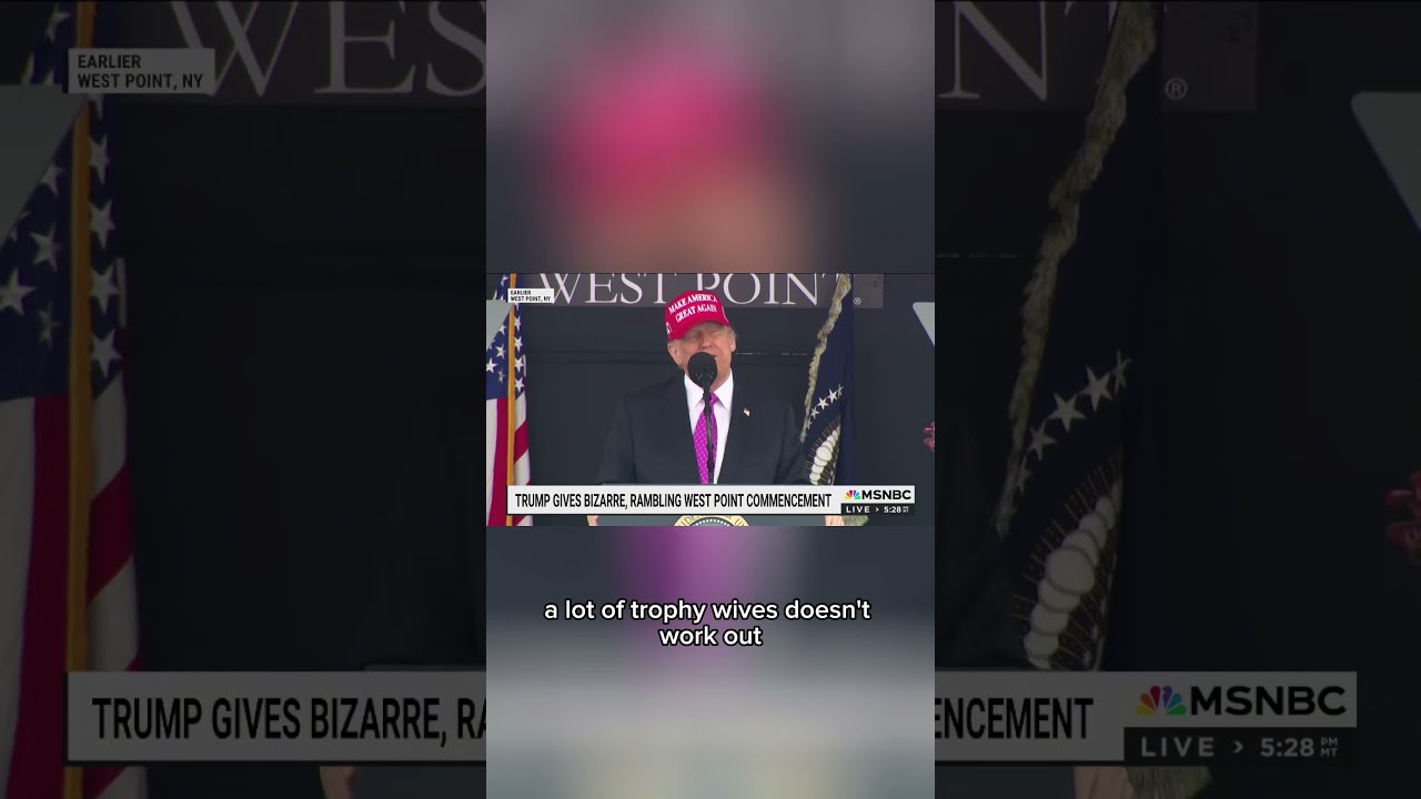 Trump S Rambling West Point Speech