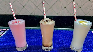 Refreshing Milkshake??three types of milkshake इस गर्मी ज़रूर बनाएँ tasty and yummy ??