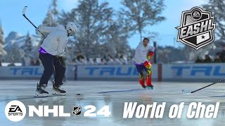 Never Judge A Team By Its Poor Start....  *NHL 24 World of Chel EASHL Drop In 6v6*