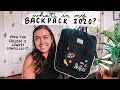 what's in my COLLEGE backpack 2020