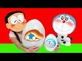 ドラえもん おおきなたまごあけよう surprise egg ドラえもんたまご なにがでるかな?