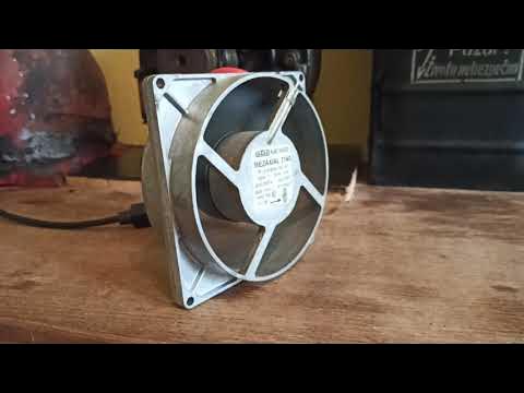 Amazing fan startup Atas Mezaxial 3140 - YouTube