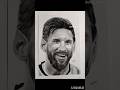 @deepamjuneja11 charcoal work on cartridge paper @LeoMessi 🤍🙌@1625rnr @LeoMessiFanClub