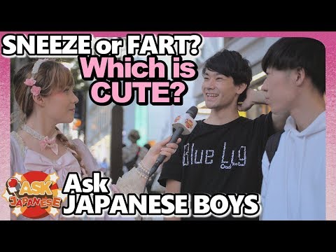 Can Girls FART in JAPAN? We asked Japanese boys.