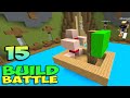ч.15 Minecraft Build Battle - Нинтендо, Пиратский Корабль и Мухоморная Река
