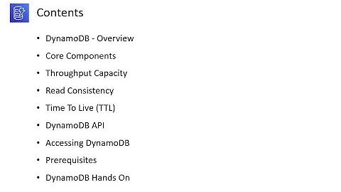 AWS DynamoDB Tutorial | NoSQL Database
