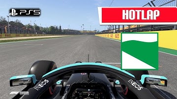 F1 2021 IMOLA HOTLAP + SETUP - PS5 GAMEPLAY [1:14.363] - NO ASSISTS