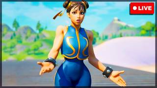 🔴 USANDO LA MEJOR SKIN DE FORTNITE Chun-Li * FORTNITE en DIRECTO