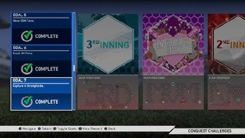 MLB® The Show™ 19 4th Inning Program Conquest Challenge Goal 7