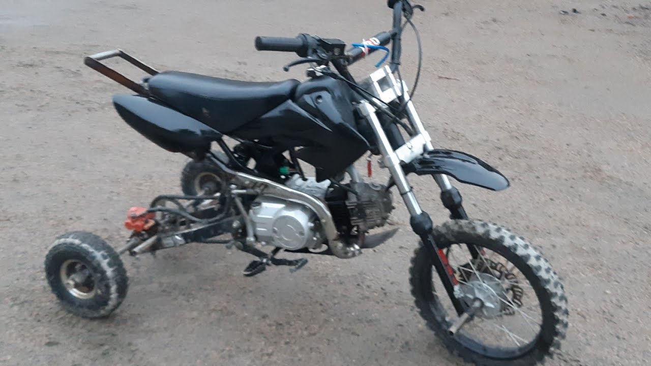 PITBIKE DRIFT TRIKE BUILD and TEST RIDE 