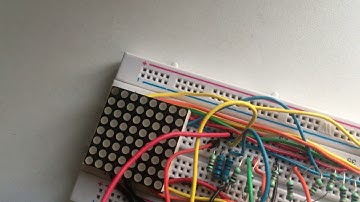 Semaforo Peatonal con Matriz Led (8x8) y Arduino.