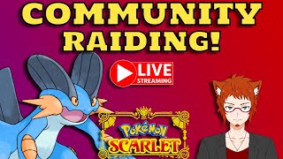 Livestream: Community Gaming! Swampert 7 Star Tera Raid in Pokemon Scarlet Violet!