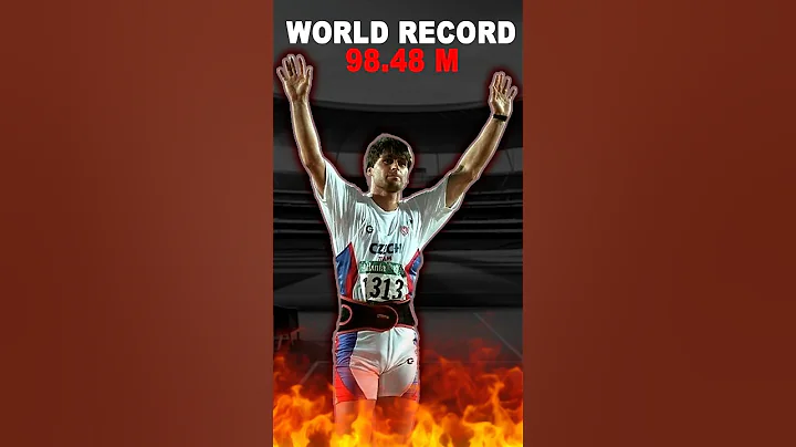 Unbreakable Javelin Throw Record? 🤔 #shorts #javelinthrow #janzelezny #neerajchopra #arshadnadeem