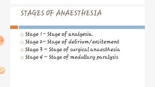 p&t lecture general anaesthesia