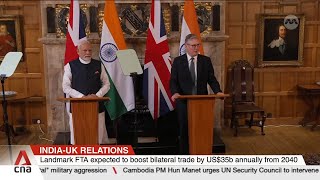 Download Lagu India and UK hail 'historic day' with signing of landmark free trade agreement MP3 Download Lagu India and UK hail 'historic day' with signing of landmark free trade agreement MP3