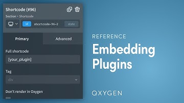 Embedding WordPress Plugins In Oxygen