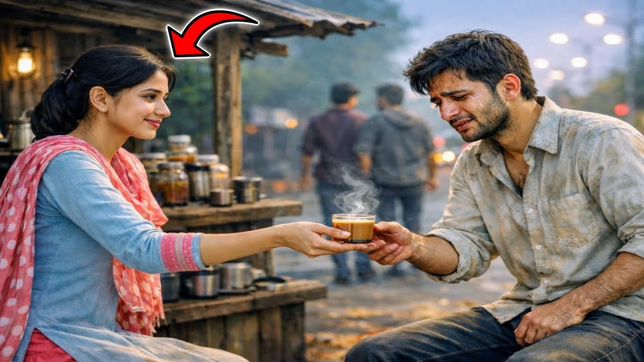 जब पैसा खत्म हुआ तो सब छोड़ गए… लेकिन एक गरीब चाय वाली ने जो किया, इंसानियत रो पड़ी